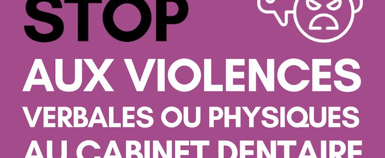 Masterclass - Faire face à la violence au cabinet dentaire